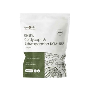 MycoNutri Reishi Cordyceps KSM 66 capsules 
